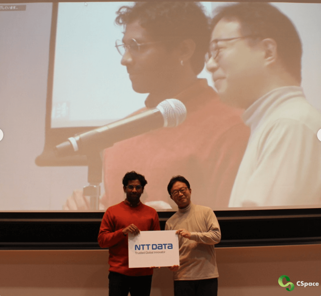 CSpace wins NTT Data mentorship and Audience awards at TOHOKU BUSINESS CONTEST 2023